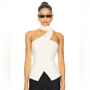 All The Ways Courtney Top Beige Sz XS